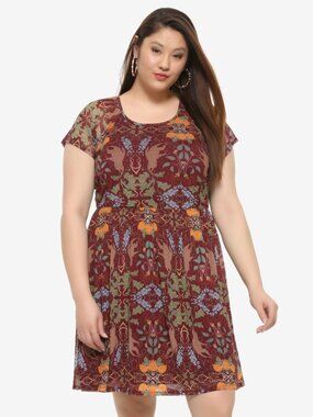 Harry Potter Herbology Botanical Mesh Dress - Plus Size